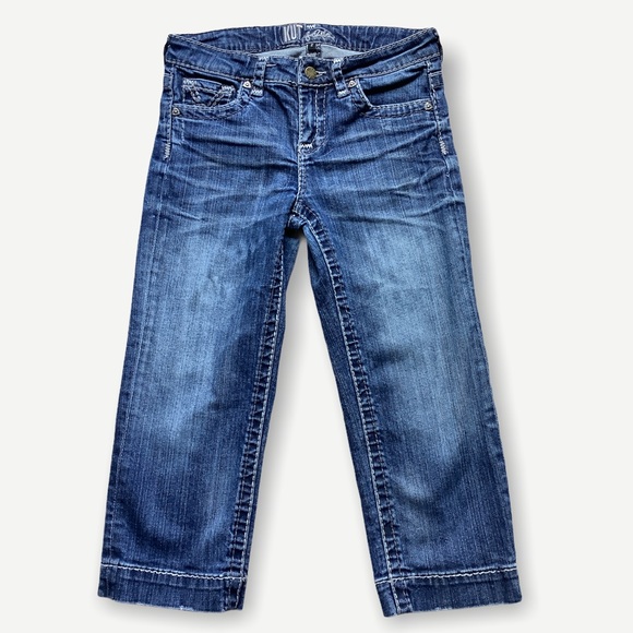 Kut from the Kloth Denim - Kut From The Kloth Straight Leg Capris Jeans Sz 2